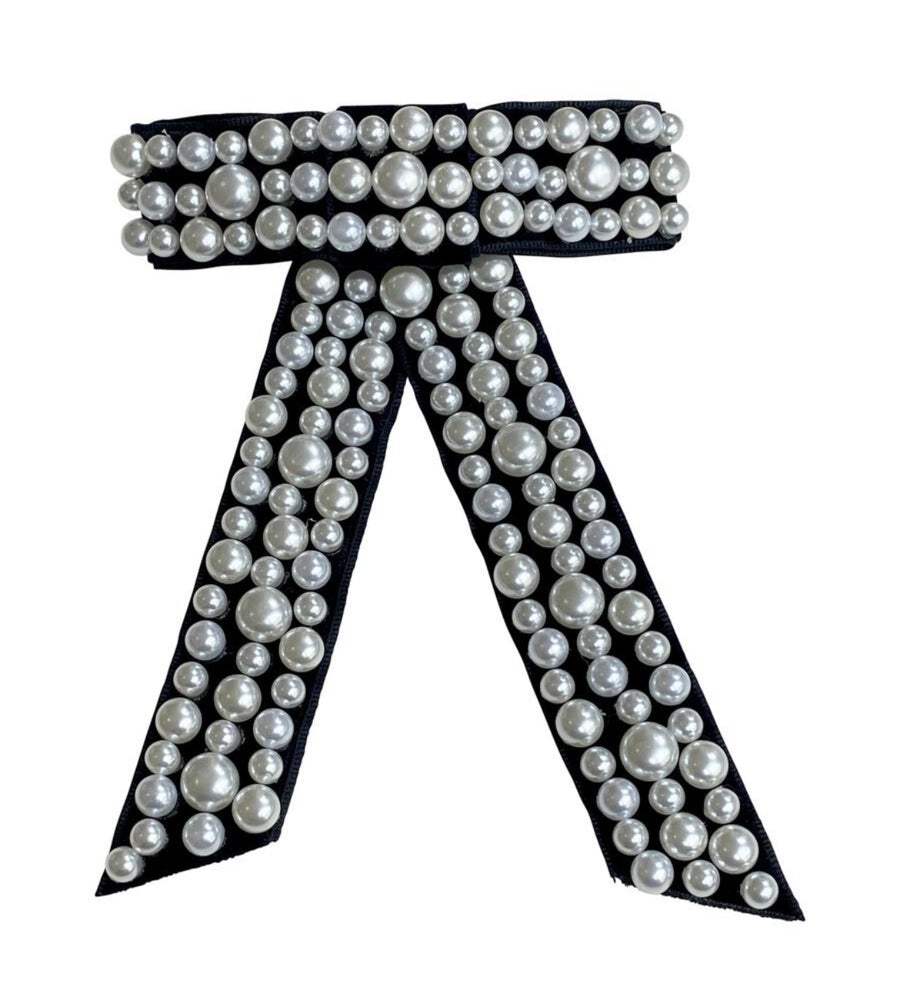 Sparkle plenty Pearl bow (2 colors)