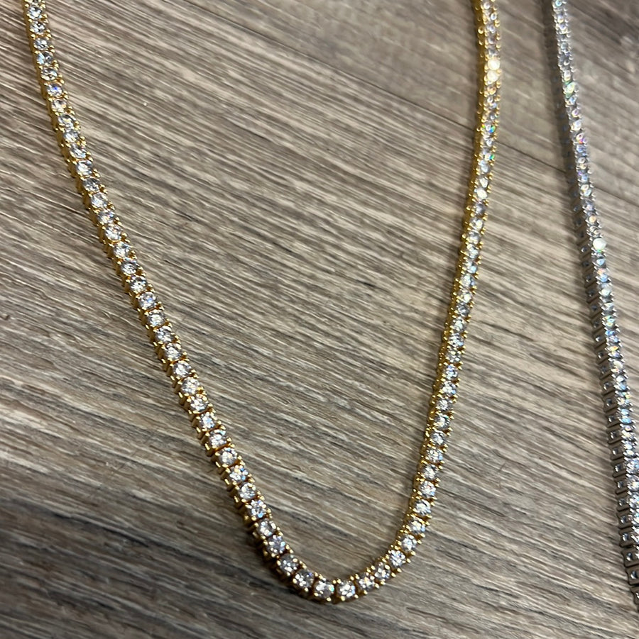 Tennis necklace