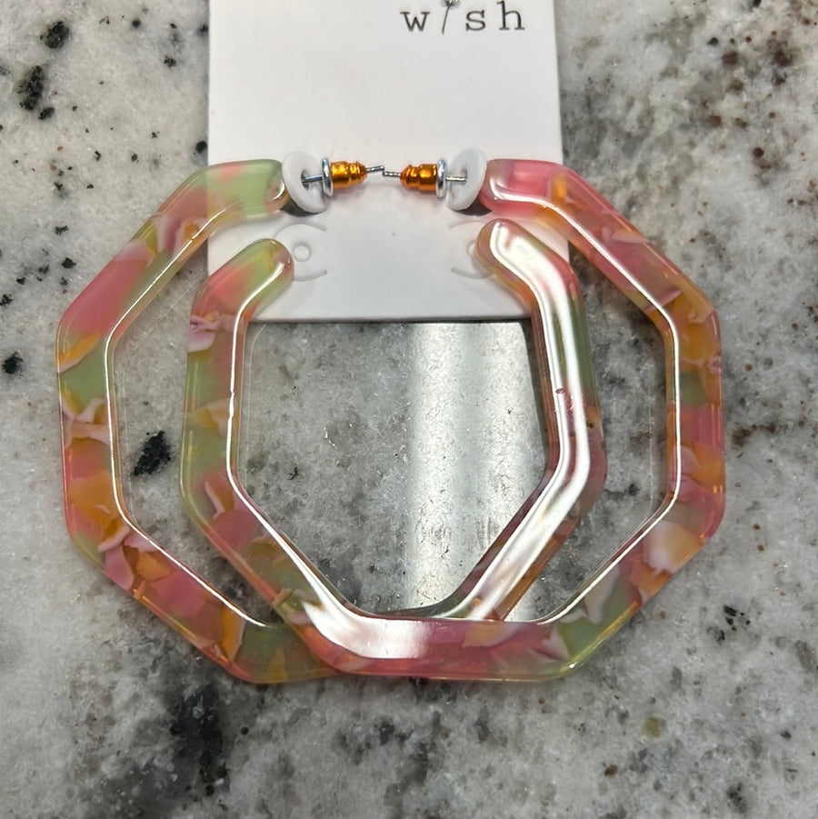 Acrylic hoops