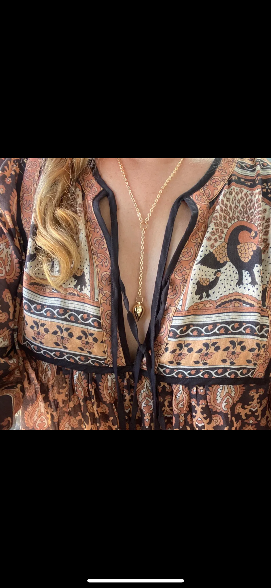Pendulum necklace