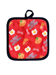 Queen of the Kitchen Oven Mitt and Potholder